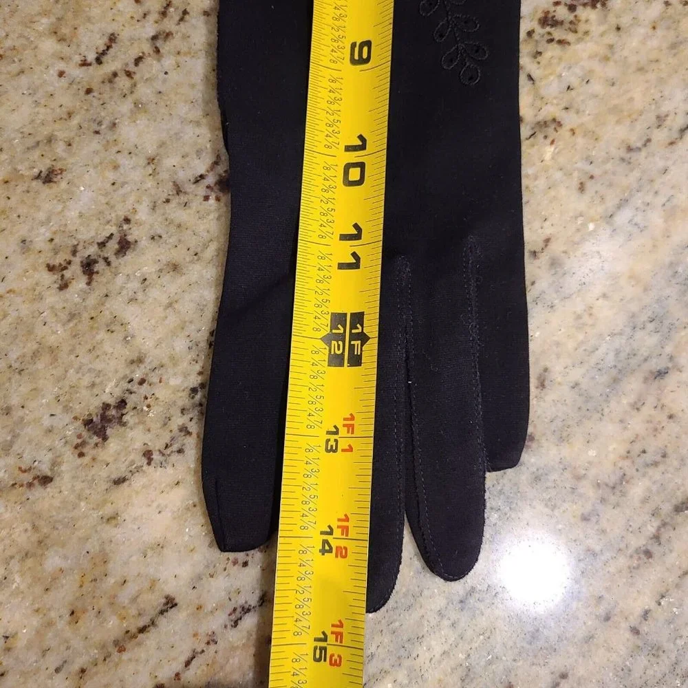 Vintage Size S/M Black Stretch Cotton 14.5